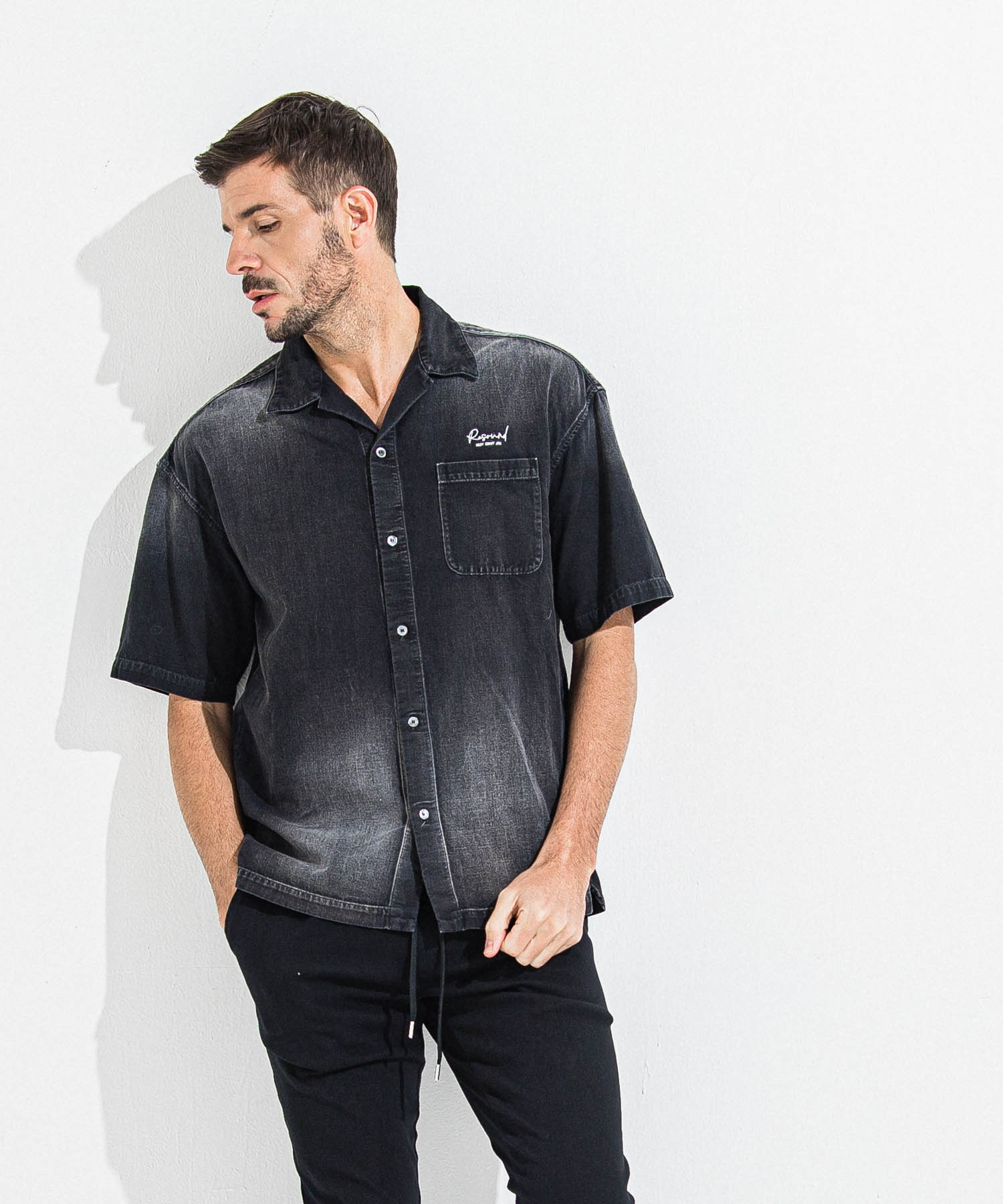 ZACK HALF DENIM SHIRTS