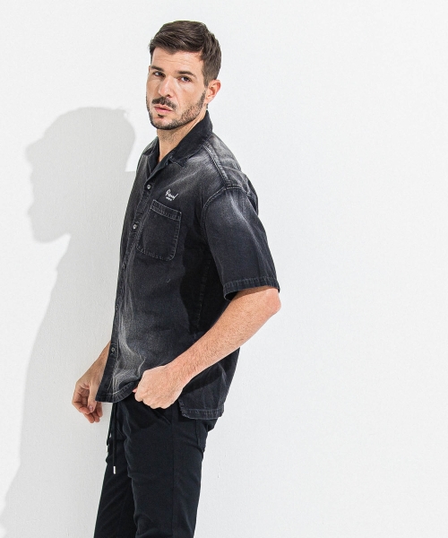 ZACK HALF DENIM SHIRTS
