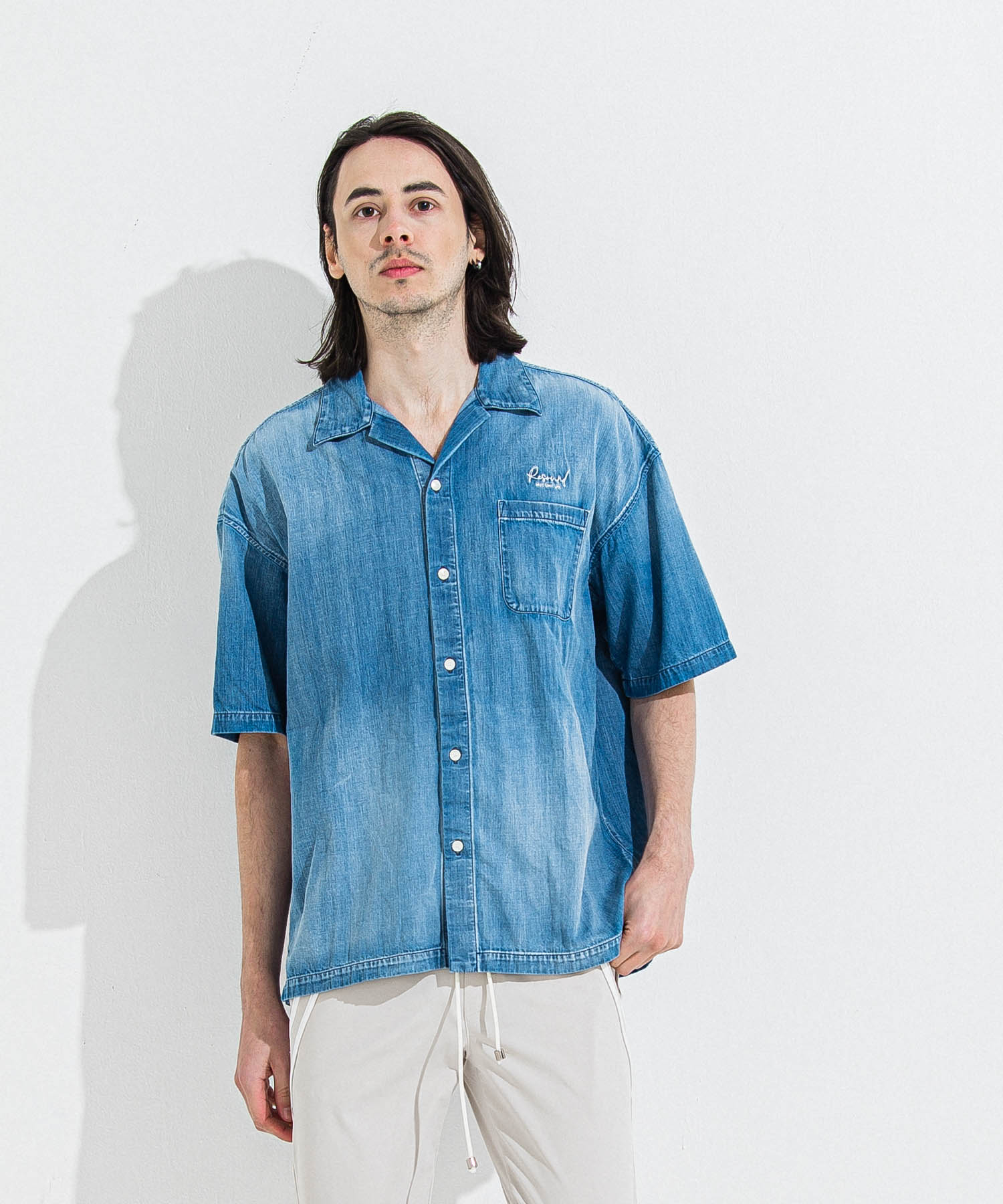 ZACK HALF DENIM SHIRTS