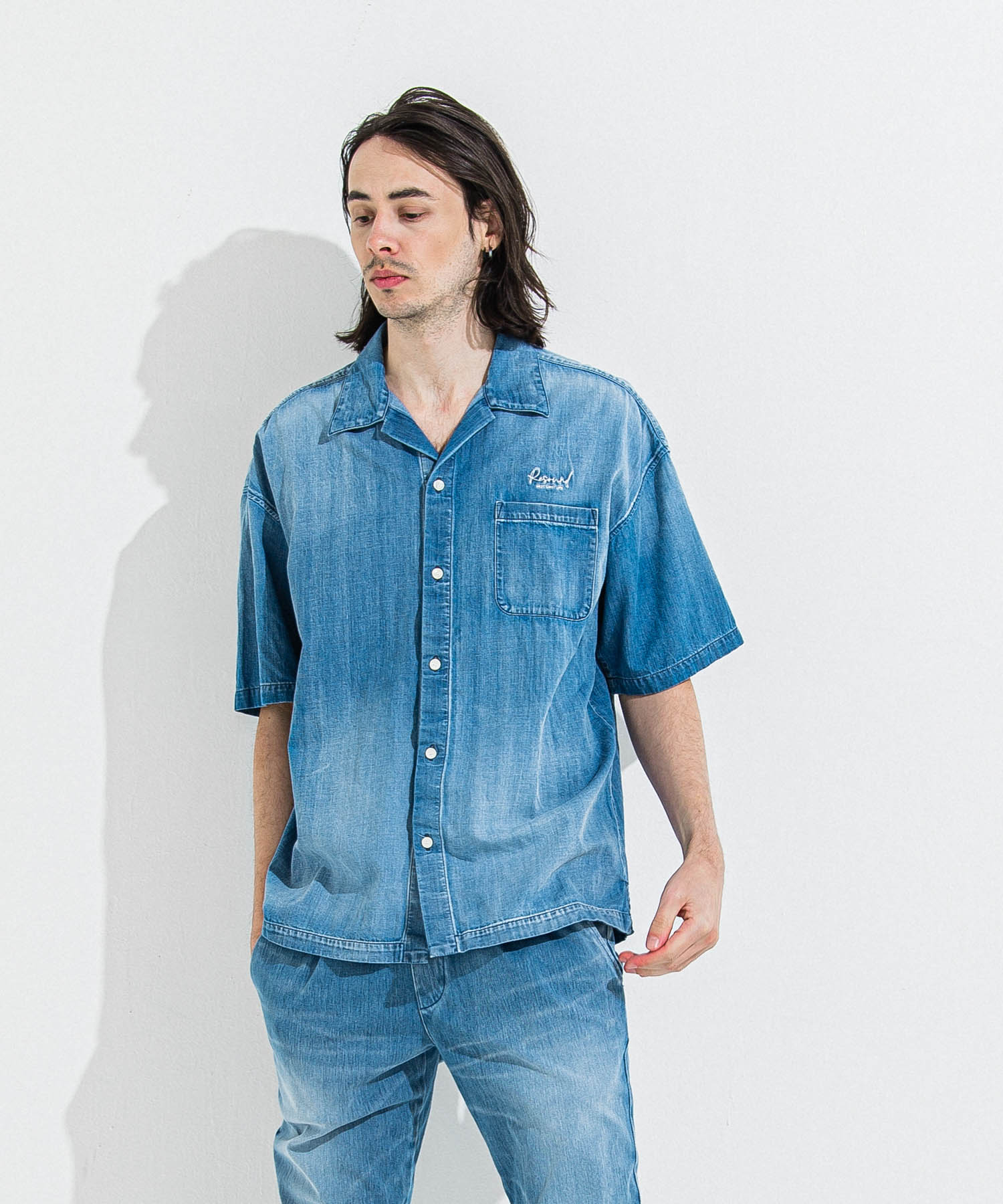 ZACK HALF DENIM SHIRTS