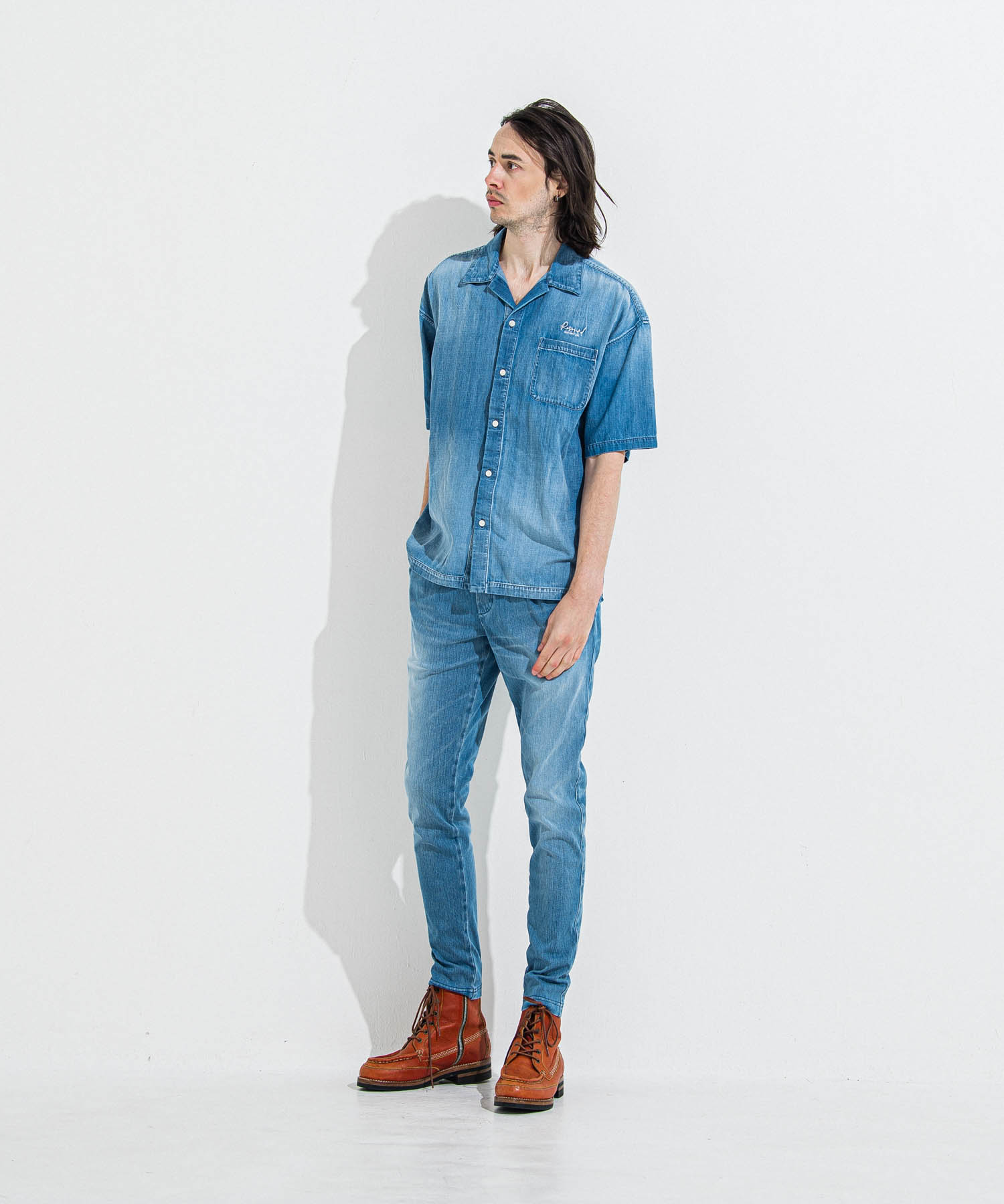 ZACK HALF DENIM SHIRTS