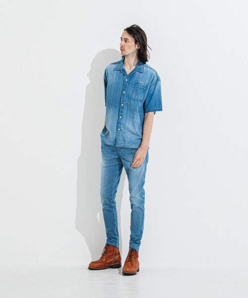 ZACK HALF DENIM SHIRTS