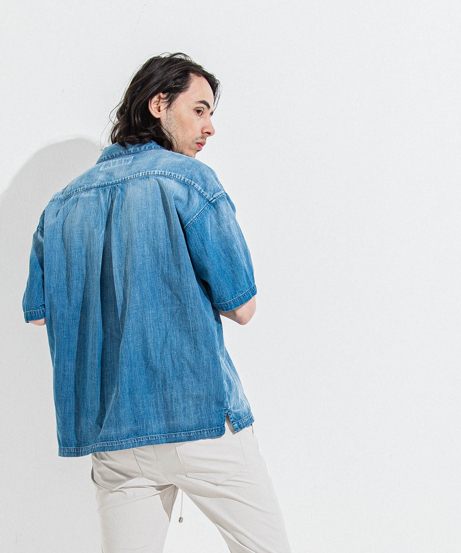 ZACK HALF DENIM SHIRTS