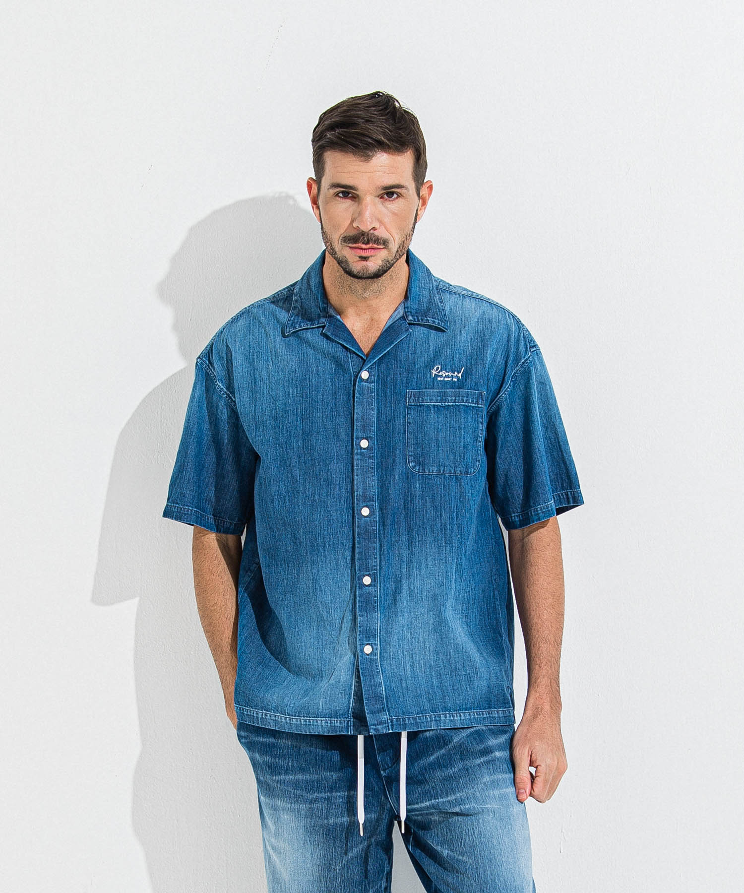 ZACK HALF DENIM SHIRTS