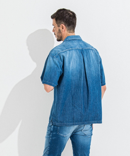 ZACK HALF DENIM SHIRTS
