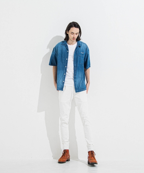 ZACK HALF DENIM SHIRTS