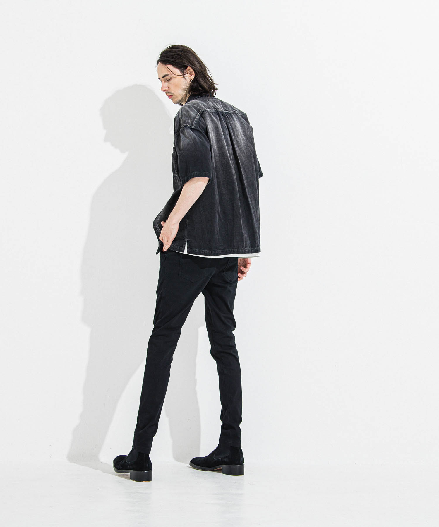 DENIM JERSEY CHRIS　EASY TUCK PT