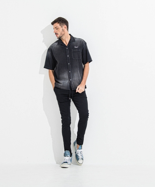 DENIM JERSEY CHRIS　EASY TUCK PT