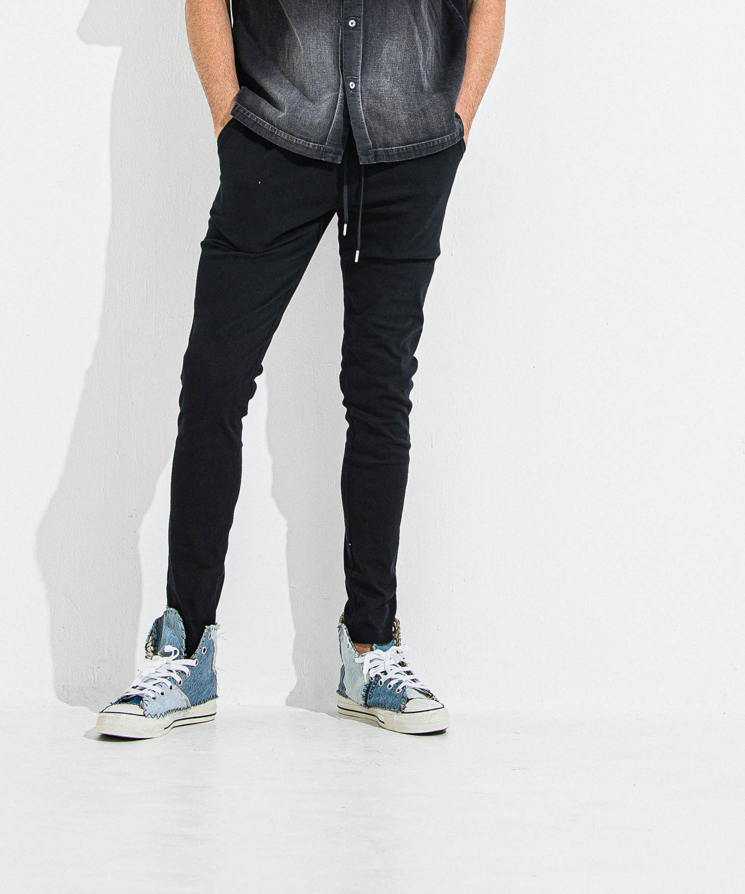 DENIM JERSEY CHRIS　EASY TUCK PT