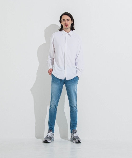DENIM JERSEY CHRIS　EASY TUCK PT