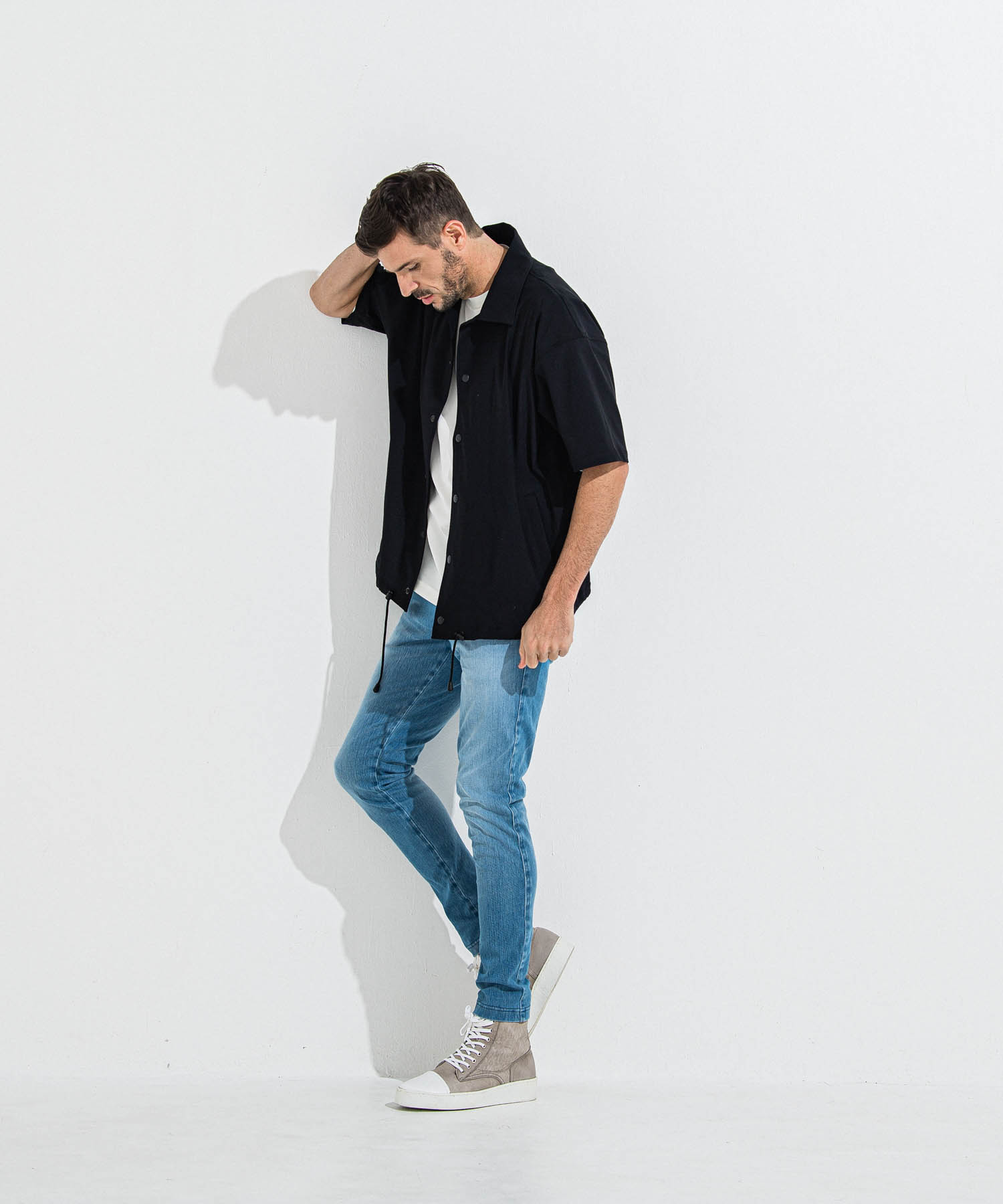 DENIM JERSEY CHRIS　EASY TUCK PT