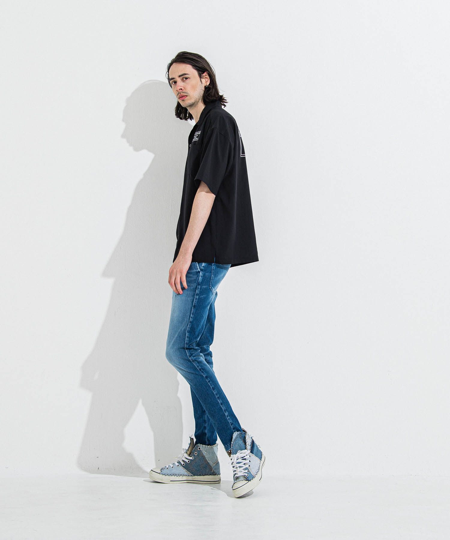 DENIM JERSEY CHRIS　EASY TUCK PT