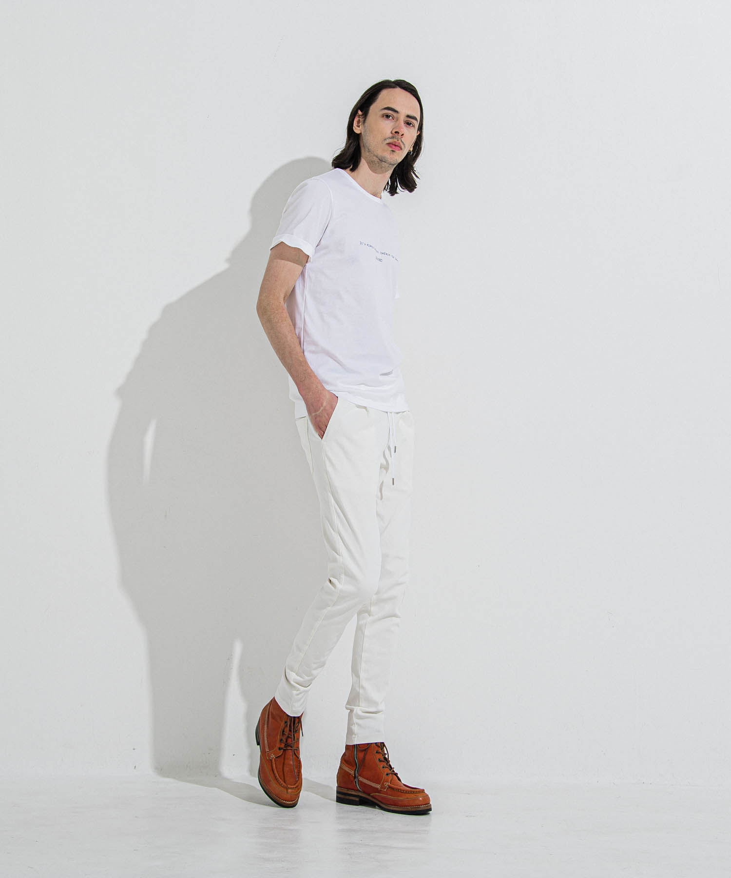 DENIM JERSEY CHRIS　EASY TUCK PT