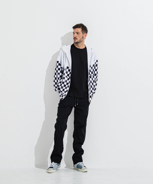 DENIM JERSEY WIDE PT