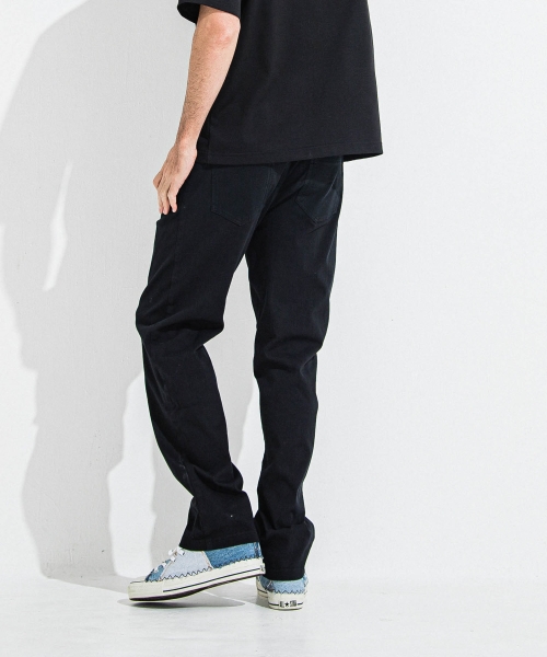 DENIM JERSEY WIDE PT