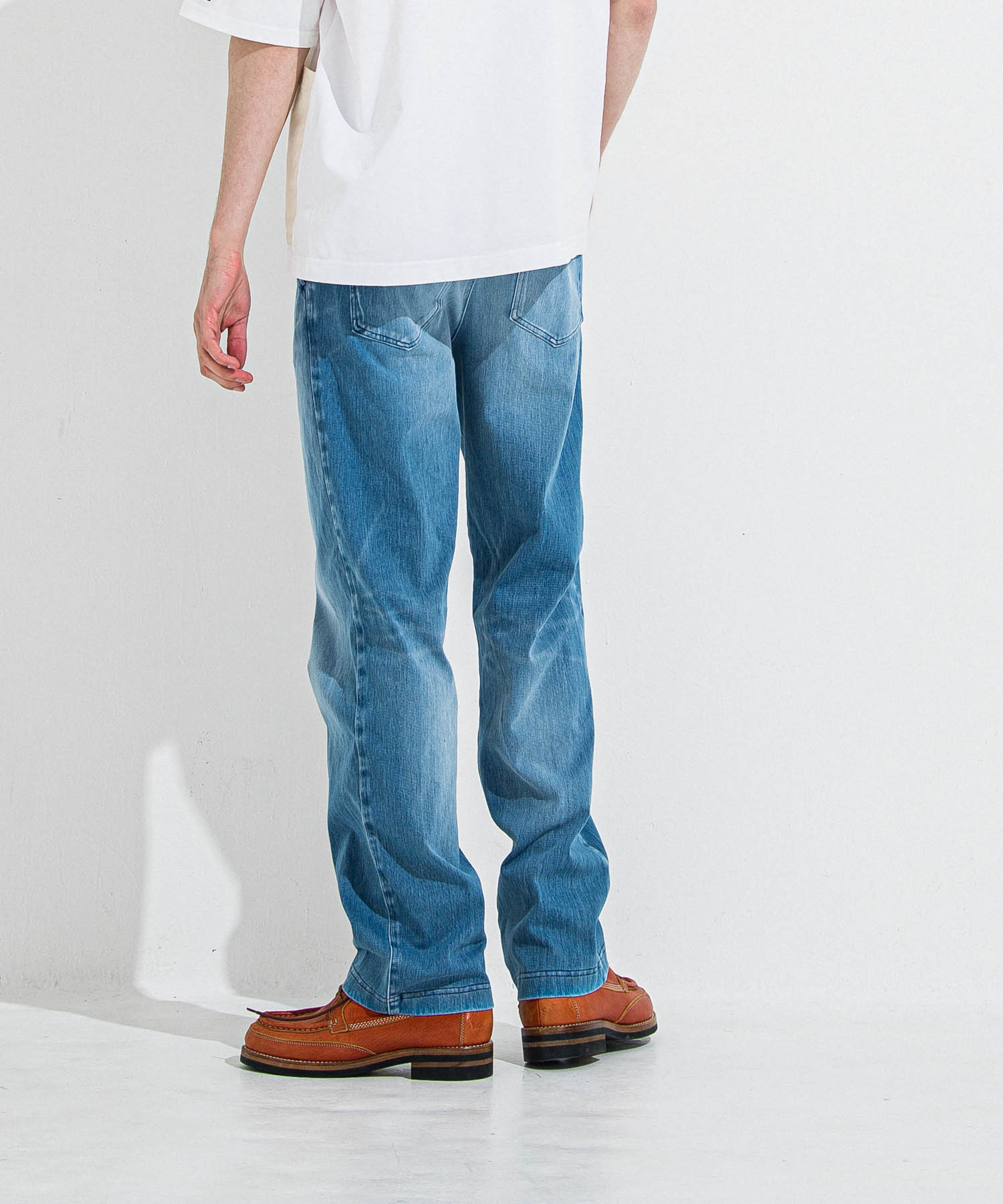 DENIM JERSEY WIDE PT