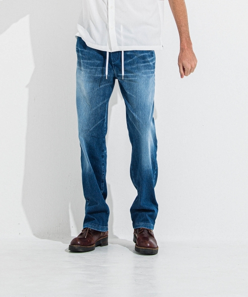 DENIM JERSEY WIDE PT