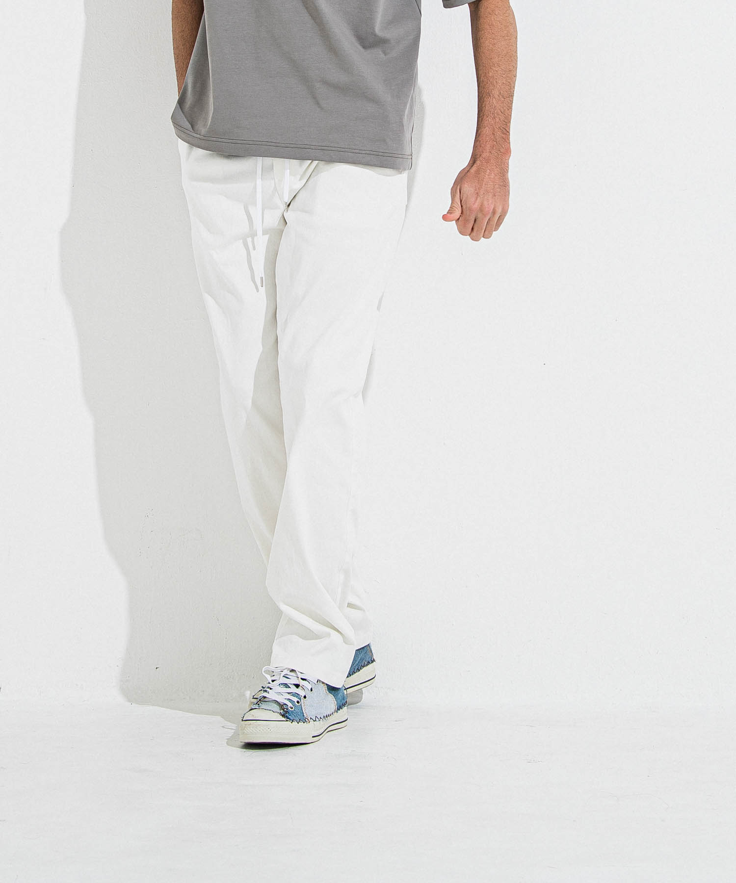 DENIM JERSEY WIDE PT