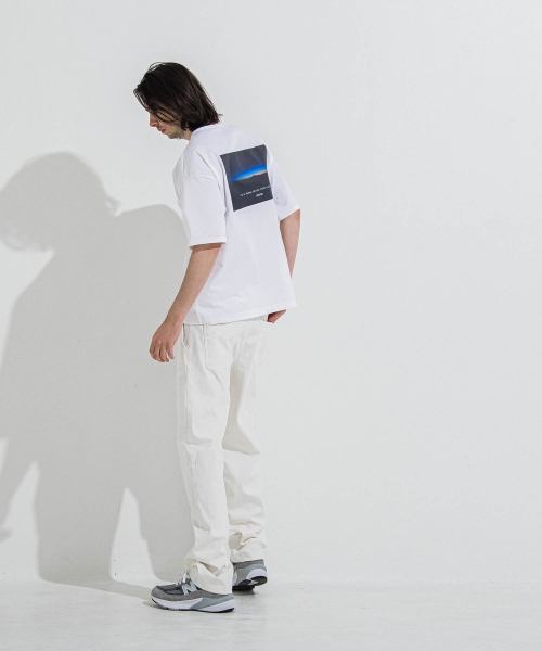 DENIM JERSEY WIDE PT