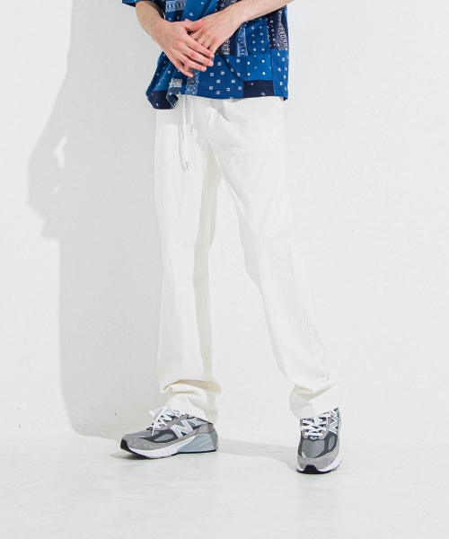 DENIM JERSEY WIDE PT