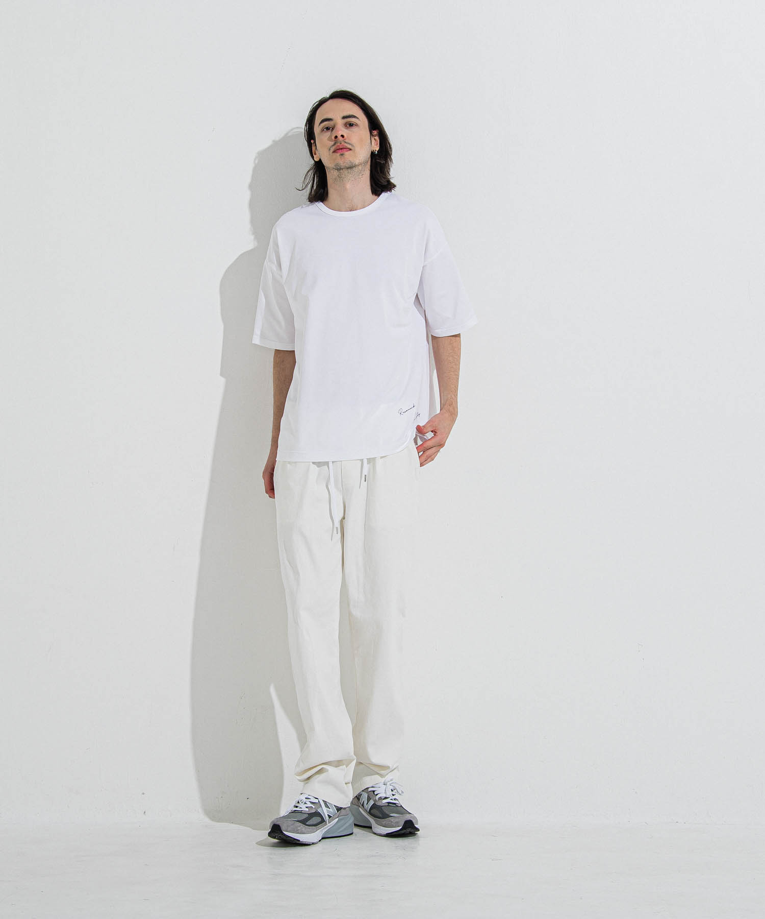 DENIM JERSEY WIDE PT