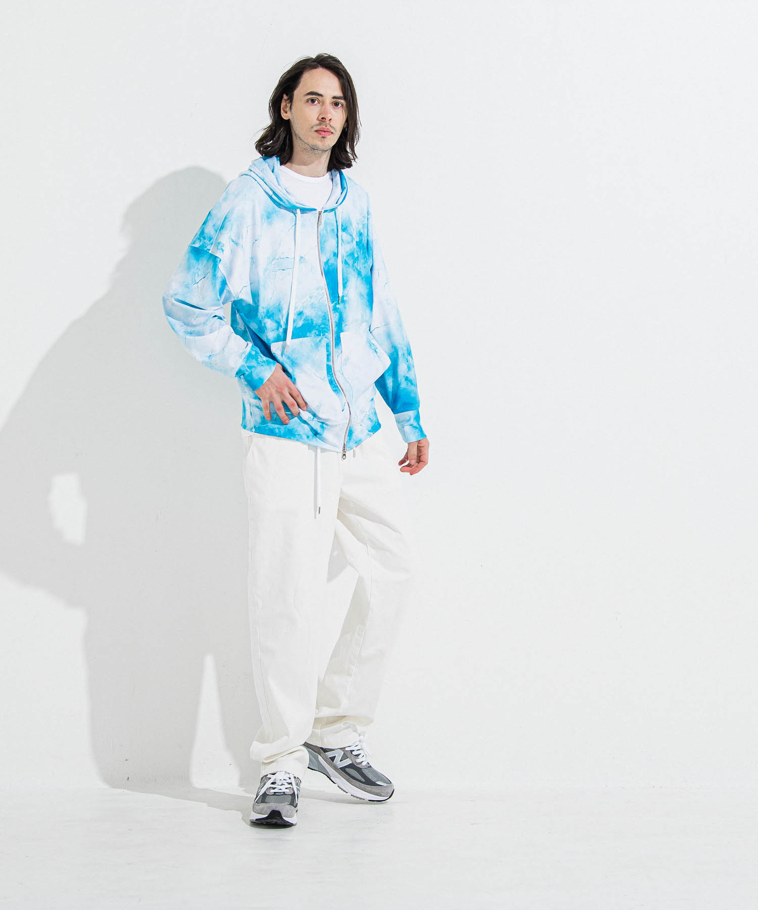 DENIM JERSEY WIDE PT