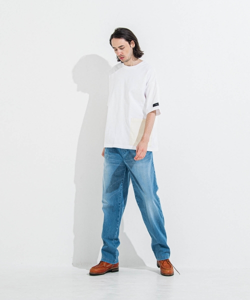 SIDE POCKET  OVER TEE