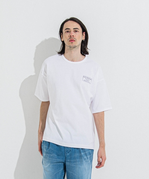 CREW OVER　 TEE