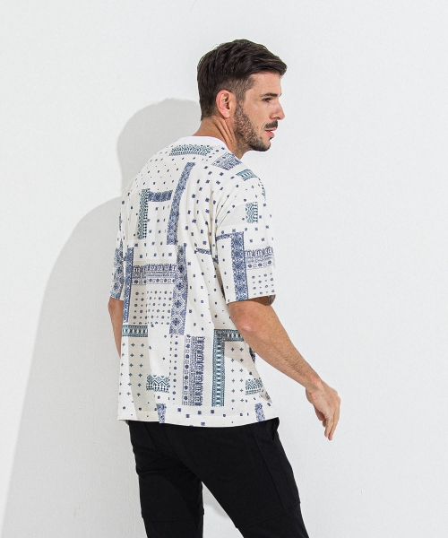 BANDANA OVER　 TEE