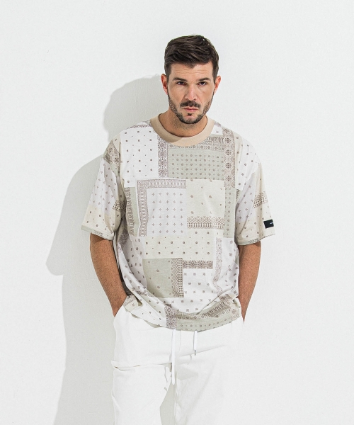 BANDANA OVER　 TEE