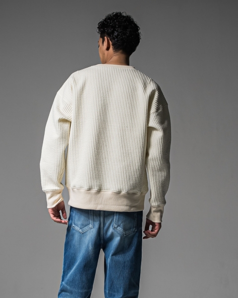 Stripe quilting drop　trainer