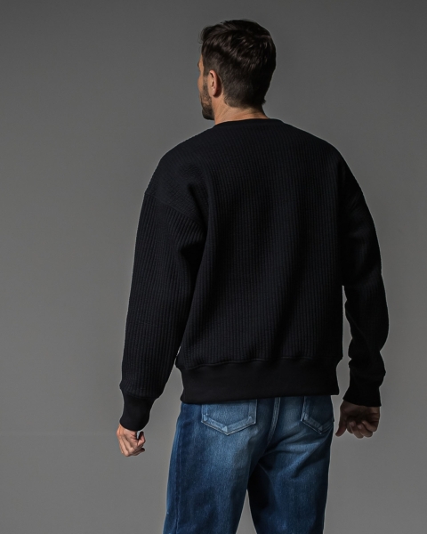 Stripe quilting drop　trainer