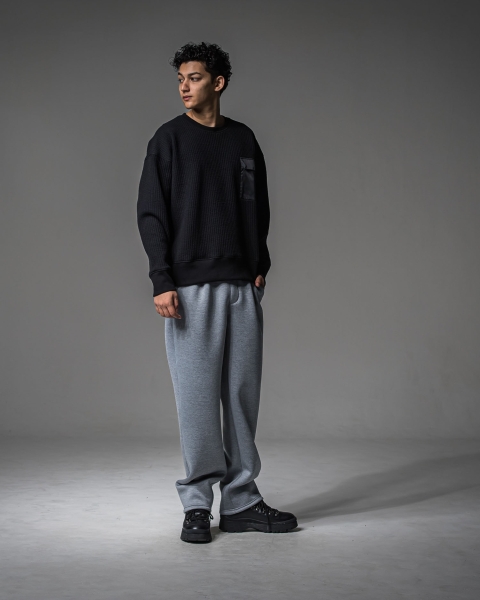 Stripe quilting drop　trainer