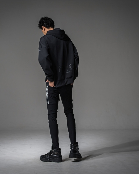 back id loose hoodie