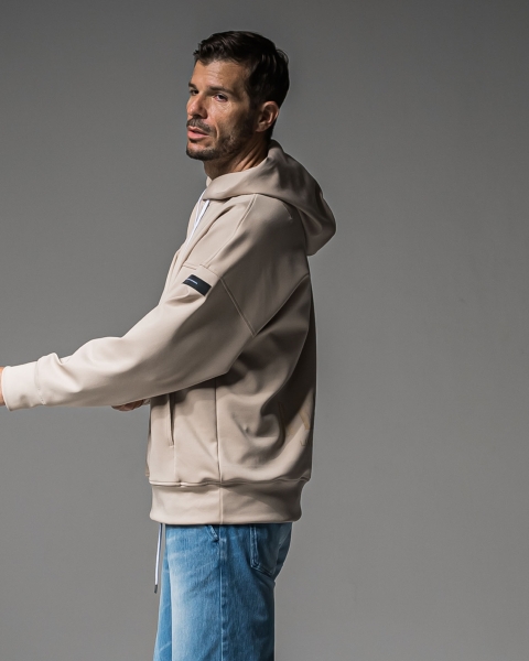 back id loose hoodie