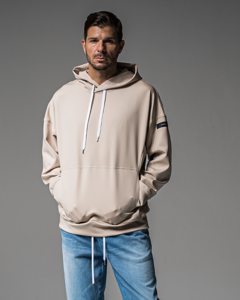 back id loose hoodie