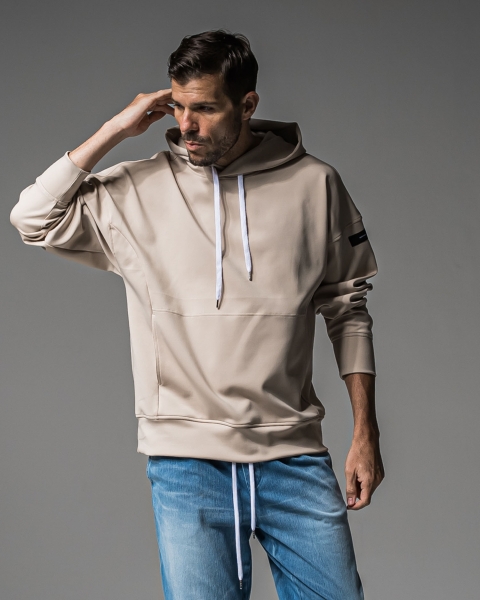 back id loose hoodie