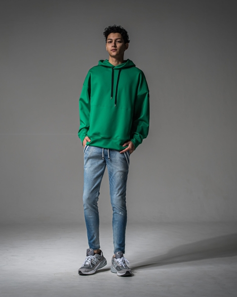 back id loose hoodie