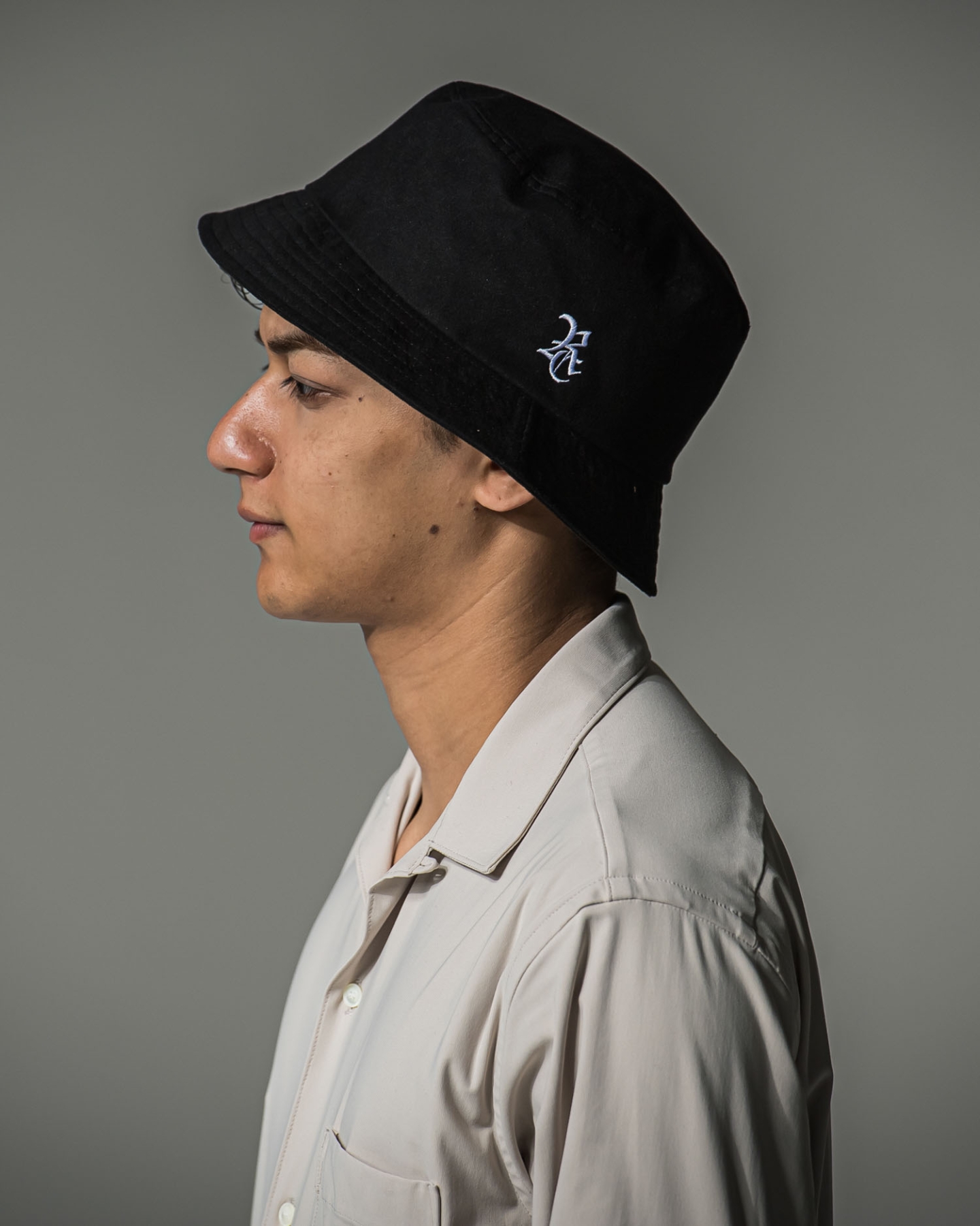 Suede bucket hat