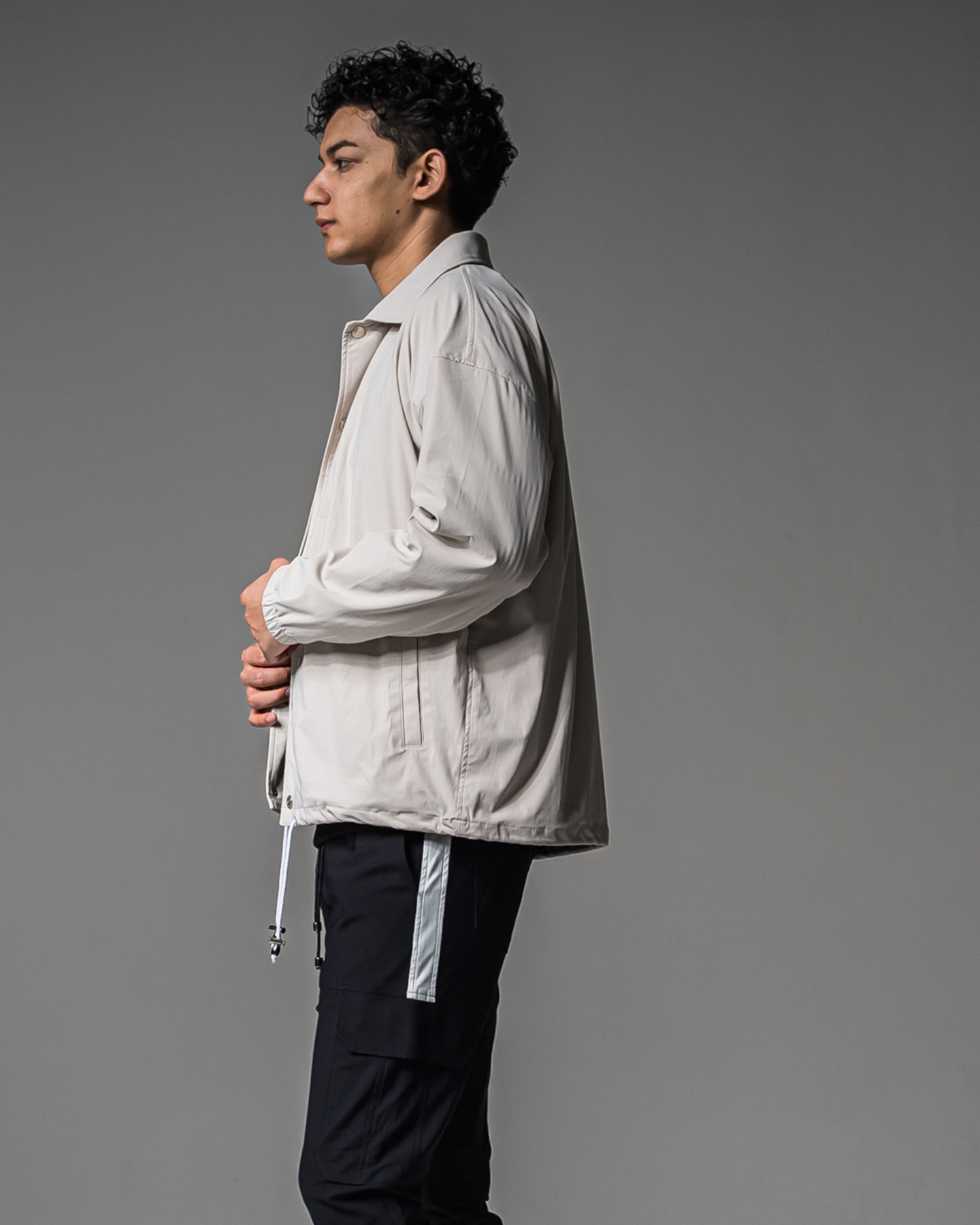 NYLON COACH JACKET