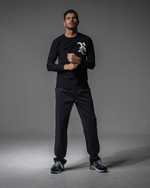 CHRIS　EASY WIDE TUCK PANTS