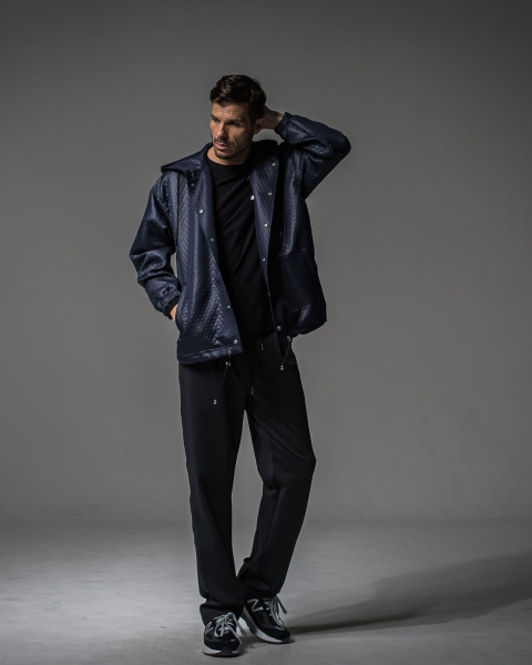 CHRIS　EASY WIDE TUCK PANTS