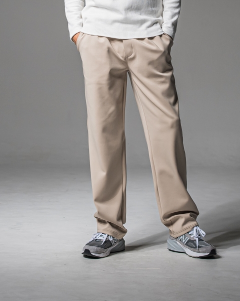 CHRIS　EASY WIDE TUCK PANTS