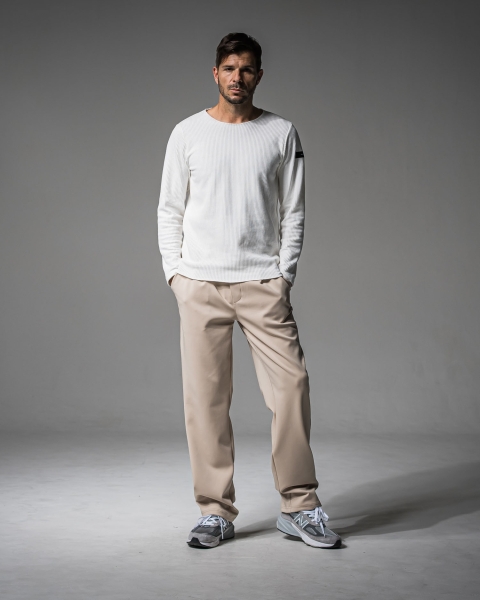 CHRIS　EASY WIDE TUCK PANTS