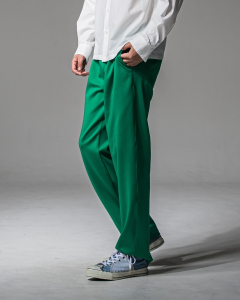 CHRIS　EASY WIDE TUCK PANTS