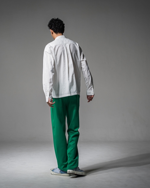 CHRIS　EASY WIDE TUCK PANTS
