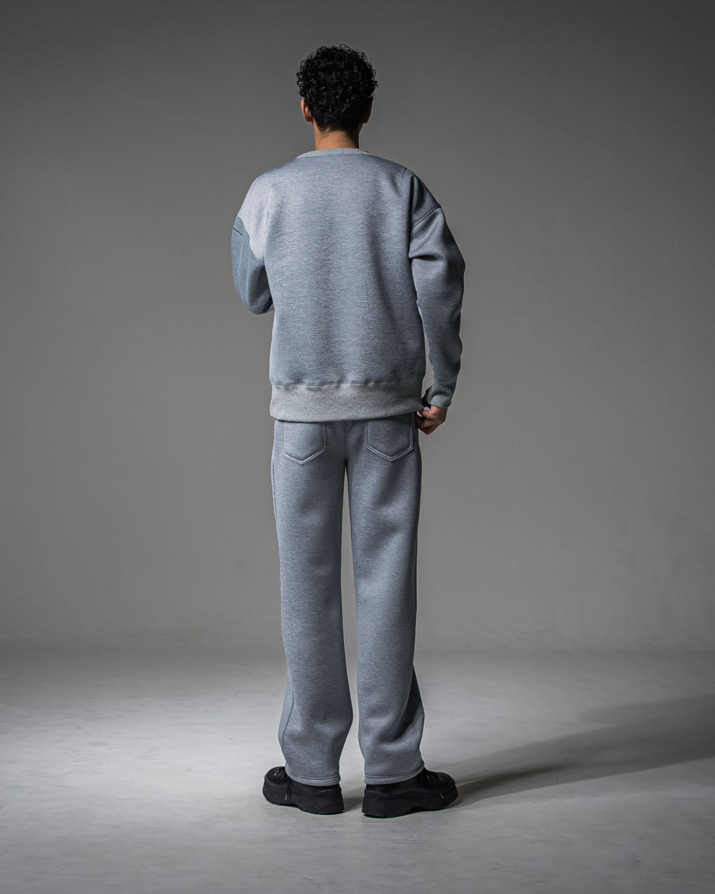 CHRIS　EASY WIDE TUCK PANTS