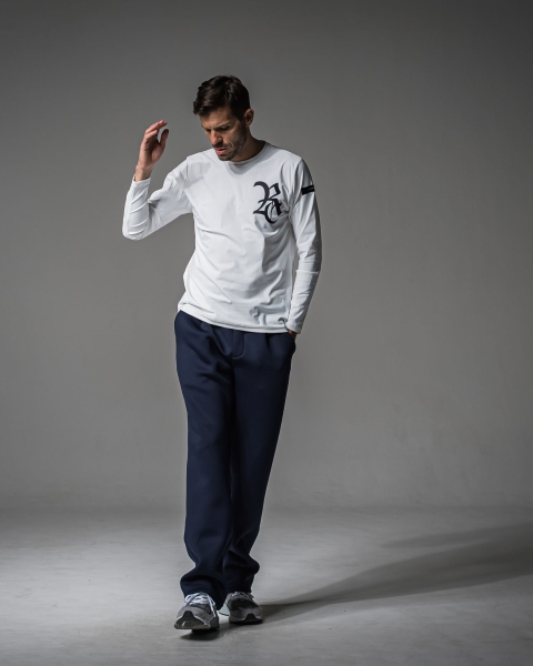 CHRIS　EASY WIDE TUCK PANTS