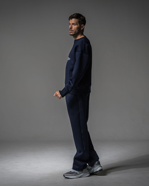 CHRIS　EASY WIDE TUCK PANTS