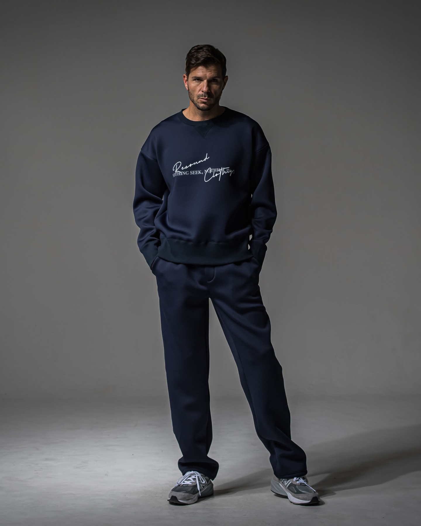 CHRIS　EASY WIDE TUCK PANTS